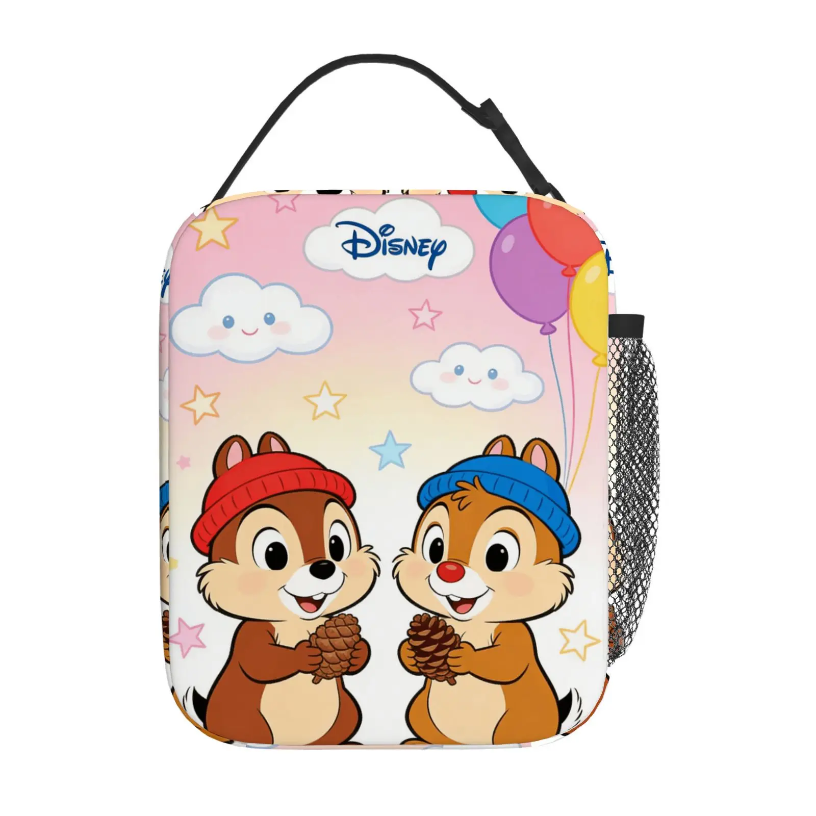 

1 шт. Милая сумка для обеда в стиле Чипа и Дейла, подходит для повседневного использования, сумка для обеда на работу, подарок.