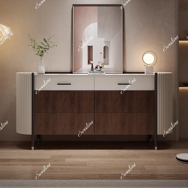 

Легкий роскошный современный входной шкаф для гостиной, спальни, шестисторонний шкаф FT