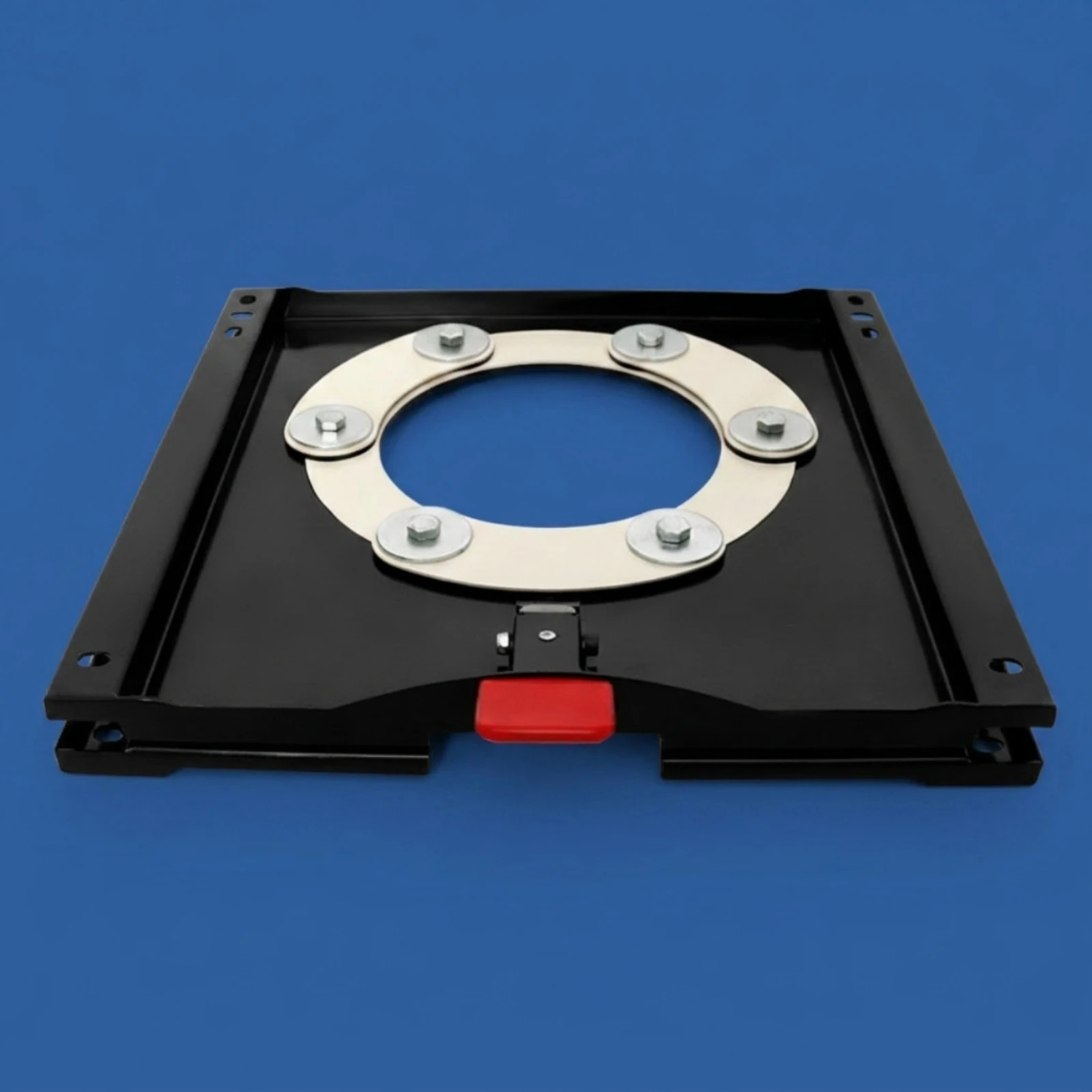 Rotating Seat Base Plate Slimline Swivel Seat Base with Release Lever Swivel Mount Smooth Rotation Hardware Sturdy