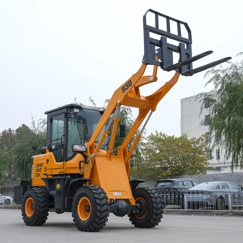 Good Quality CE EPA Euro 5 Wheel Loader All Terrain Solid Tire  Wheel Loader Earth-Moving Machine Hydraulic Loader