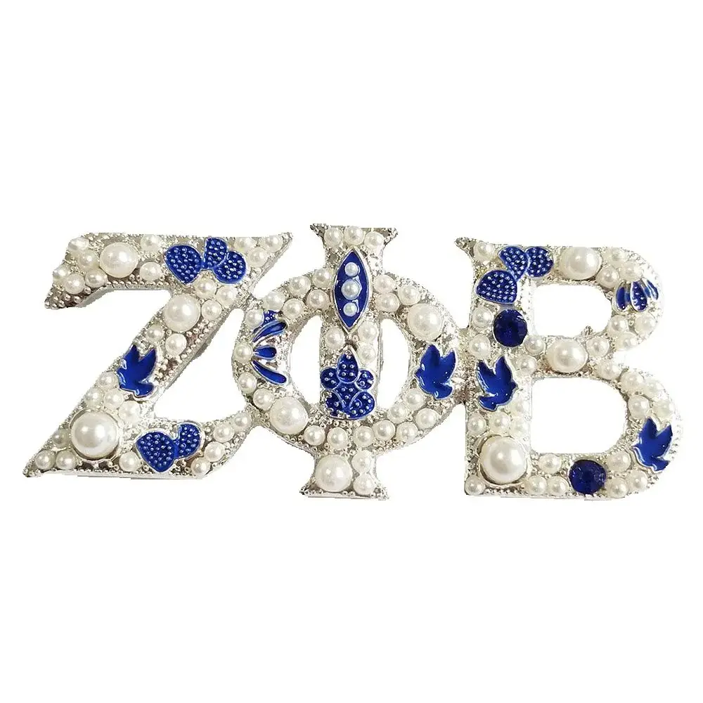 New Greek Sorority Letter Brooch Lapel Pin Jewelry