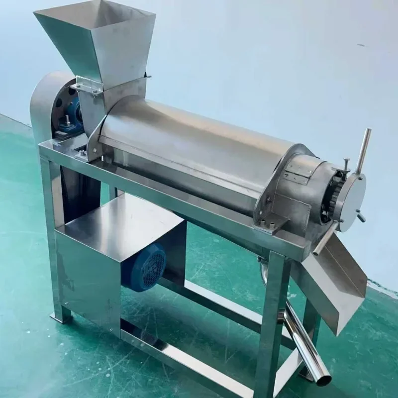 Screw Juicer Machine Apple Spiral Crushed Fruit Juicer Cold Press Fruit Juicer Screw Extractor FL Customized
