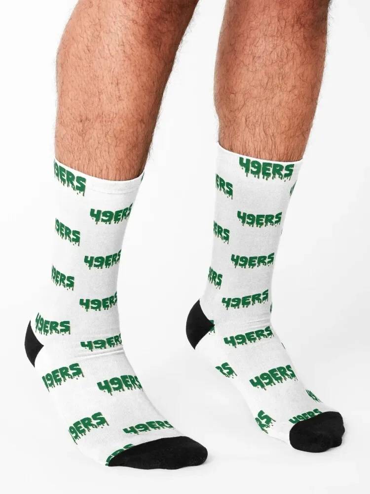 49ers UNC Charlotte Socks أحذية الشتاء الثلوج الذكور الجوارب النسائية #3