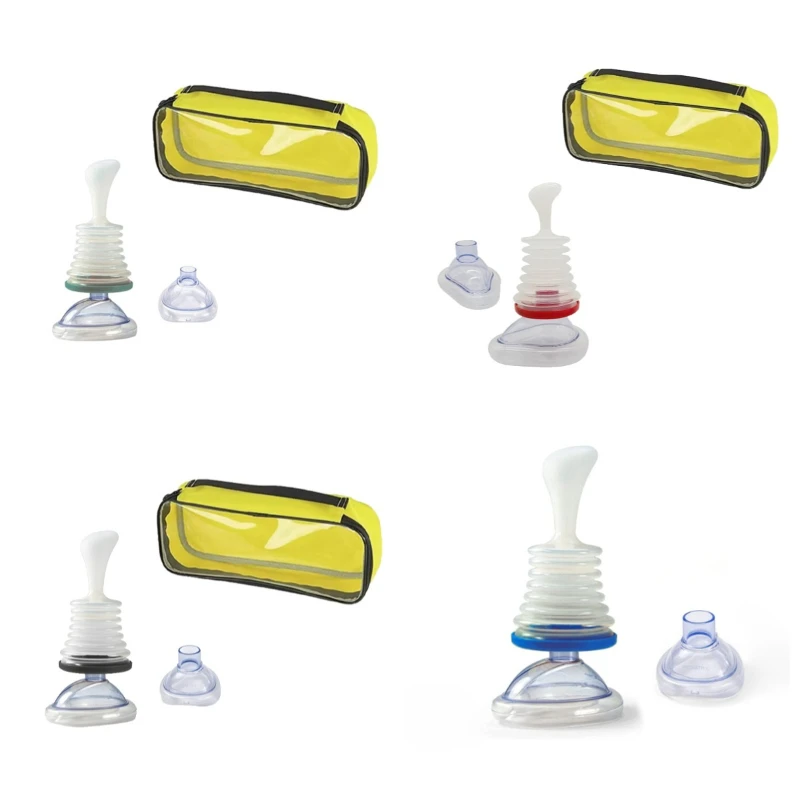 4PCS/Set First Aid Kit Choking Device s & Children 2 Size Choking Rescue Kits Home Asphyxia Rescue Device Anti Suffocation