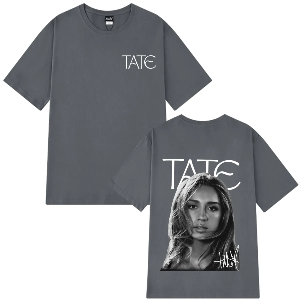 Singer Tate McRae Tour 2026 Print T-shirt Men Women Aesthetic Trend T Shirts Summer Short-sleeved Loose Casual Harajuku T-shirts