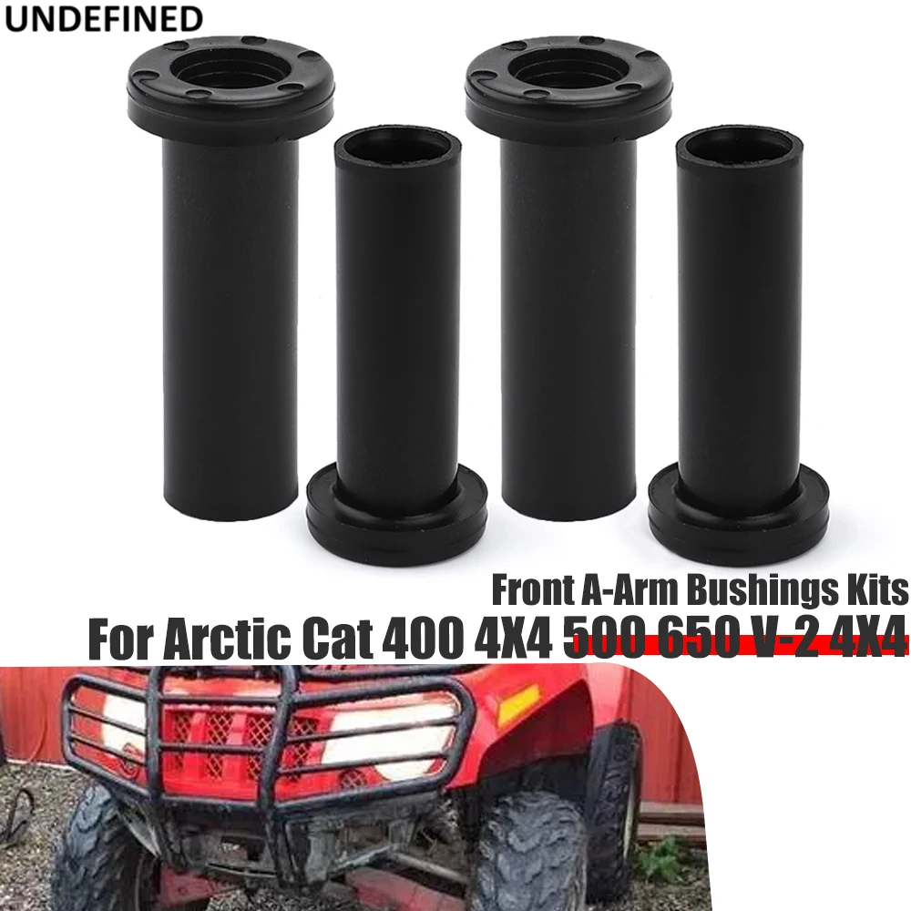 

Front A-Arm Bushings Kits Upper A-Arm Suspension Black Plastic For Arctic Cat 400 4X4 500 650 V-2 4X4 XR 700 0403-081