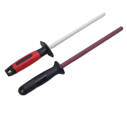 ADAEE 10 Inch Ceramic Solid Sharpening Rod Sharpener