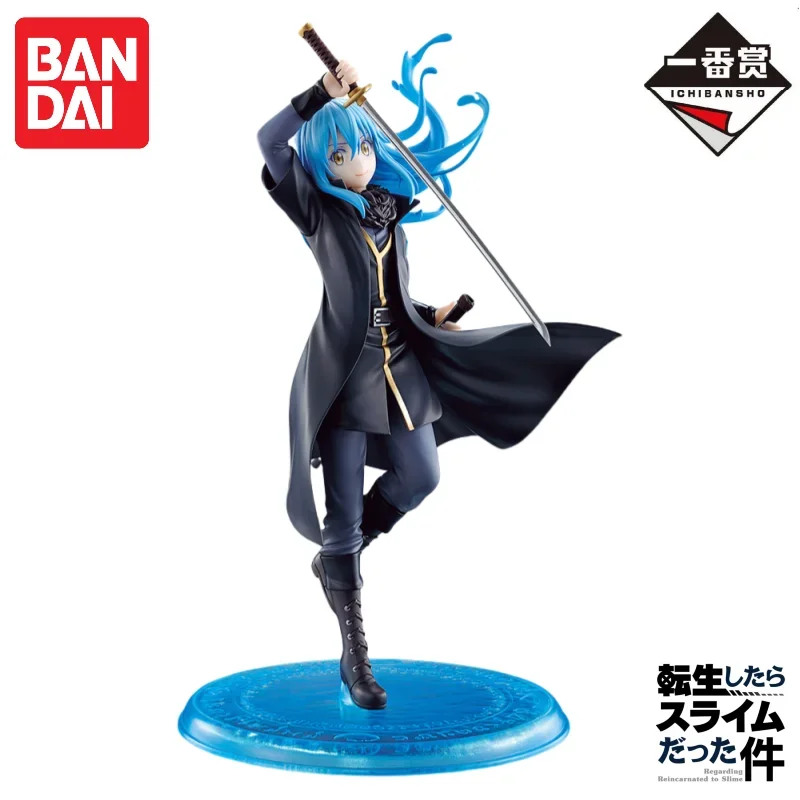 반다이 오리지널 반프레스토 이치반 쿠지 그 때 나는 슬라임으로 환생했습니다 리무루 베nimaru 액션 피규어 장식 선물