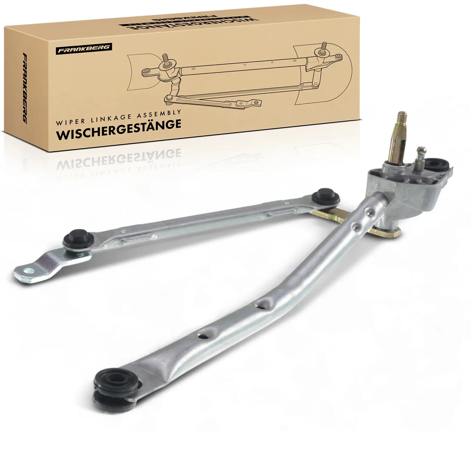 Frankberg 1x ruitenwisserstang voor Citroën C1 Toyota Aygo Peugeot 107 54522911 85010-0H011 53565002