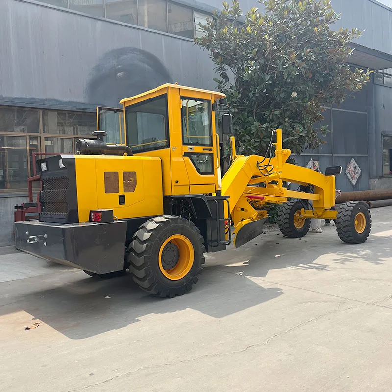 CIF Prezzo Macchinari stradali 100HP Mini Livellatore 5Ton Potenza Nuovo tipo Attrezzatura compatta per la costruzione stradale