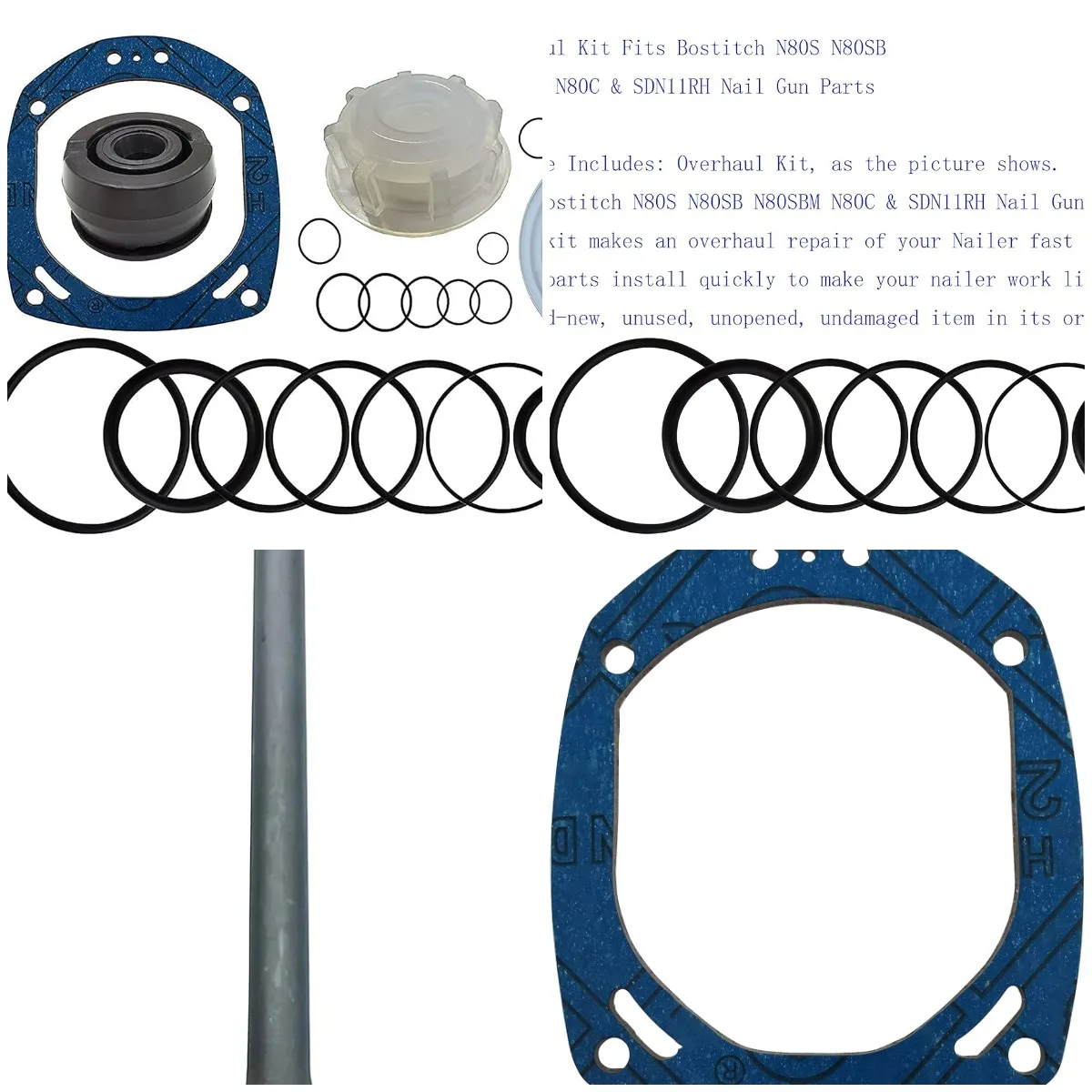 

Комплект для ремонта подходит для деталей пистолета для гвоздей Bostitch N80S N80SB N80SBM N80C и SDN11RH