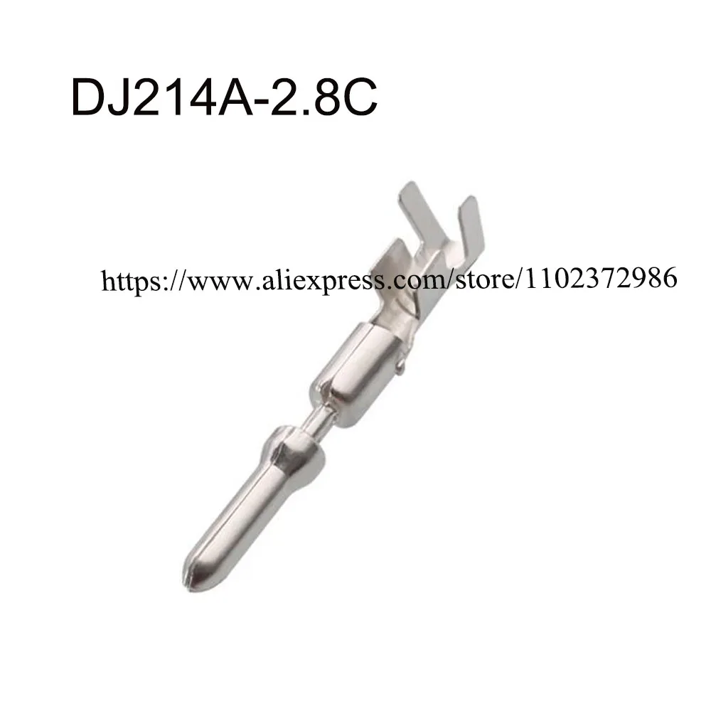 Conector Terminal de Latão Impermeável Soquete do Cabo do Arnês Dj214a2.8c 1000 Pcs