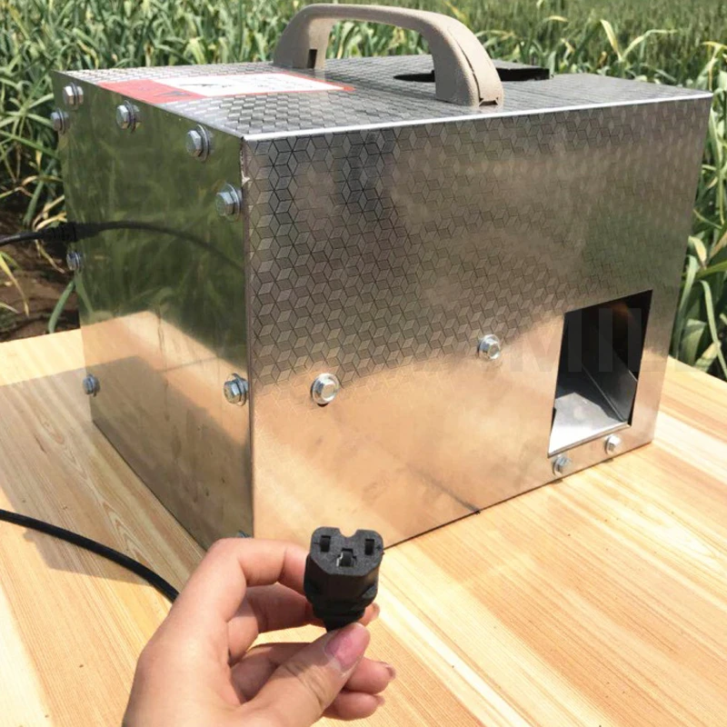 الكهربائية الطازجة آلة قطع جذر الثوم البصل الثوم الجذعية و الجذر القاطع قطع الثوم الجذعية آلة 48 فولت