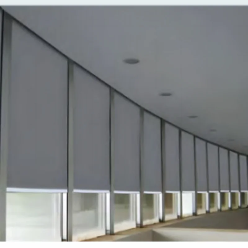 Custom Outdoor pavilion and balcony windproof and sunshade curtains, shading, heat insulation and windproof roller blinds