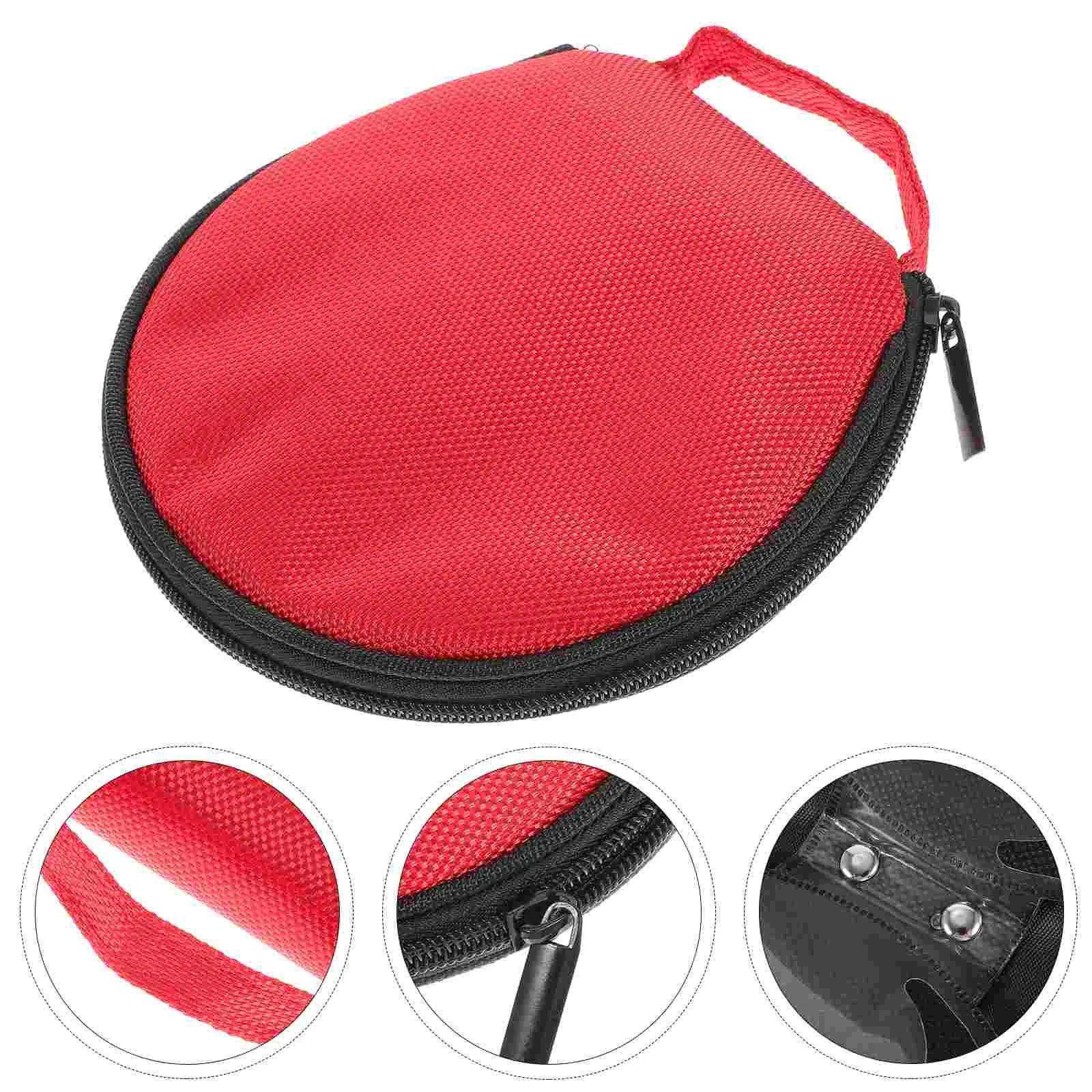 20 Capacity CD Bag DVD Storage Pouch Wallet Holder Case Zip Protector Disc Organizer Bags Pouch Oxford Cloth DVD Travel dvd case