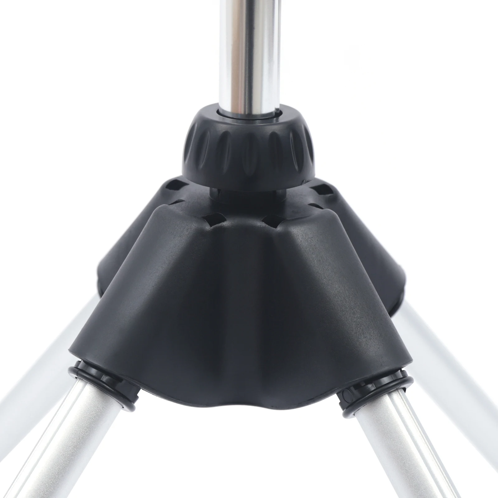 رف كي محمول مع مشابك، ارتفاع قابل للتعديل 360 درجة ° حامل باخرة قابل للطي من الألومنيوم قابل للدوران للسفر إلى المنزل #5