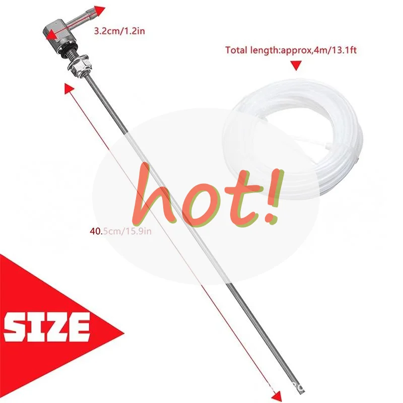 

[]1Set Fuel Tank Standpipe Kit Replaceable Parking Heater Fuel Line Kit For Eberspacher/ Webasto Heater Diesel Hose Clip