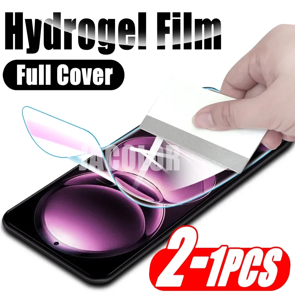 1-2PCS Hydrogel Film For Xiaomi Redmi Note 12 S T 4G Turbo 12T Pro 5G Plus Speed 12S 12Pro 5 G Front Screen Protector Not Glass