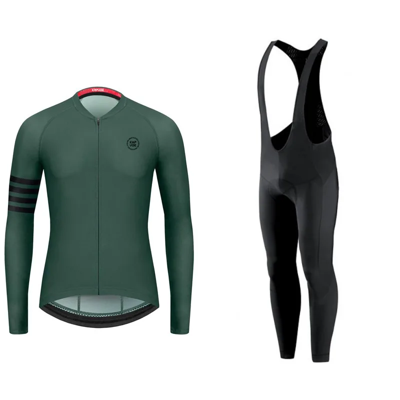 Long Cycling Bib Set Men Suit Clothes 2025 Bicycle Sleeve Mtb Clothing Jersey Pants Bike Complete Summer Wear Man Skinsuit Men's