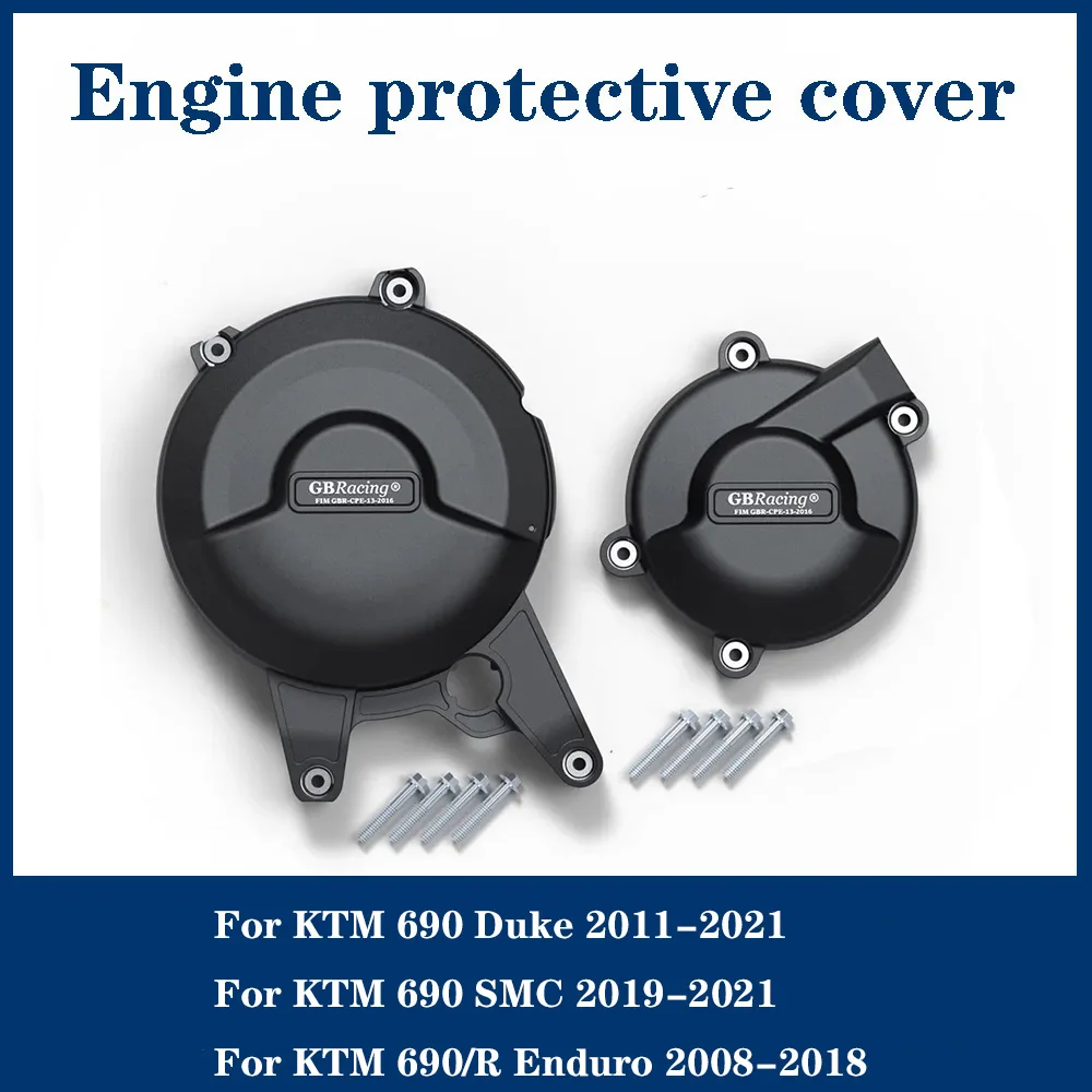 

For KTM 690 Duke 2011-2021 690 SMC 2019-2021 690/R Enduro 2008-2018 Engine Protection Cover Racing Engine Protection Cover