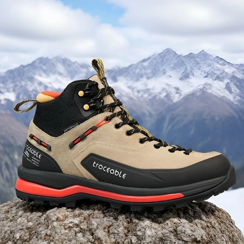 

Original Brand New Luxury Anti Slip Trekking Sneakers Top Quality Wearable Outdoor Hiking Shoe Designer Mid-Top Trekking Boots
