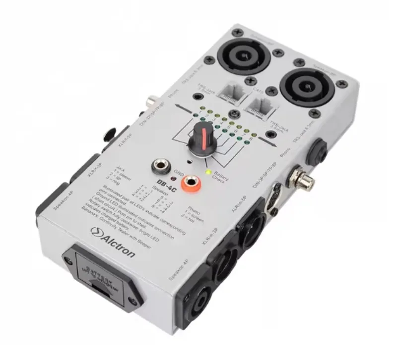 DB-4C Audio & Network Cable Tester for Signal Line Engineering Testing