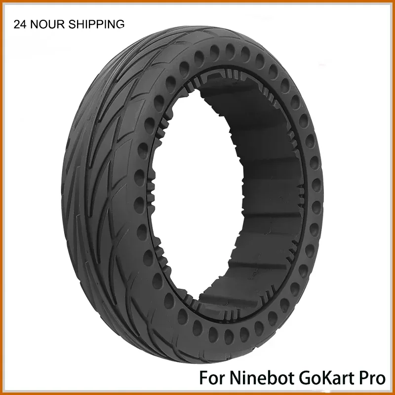 

Original Comfortable Tire Kit Part 10-2.75 Solid Wear Resistant Tyre For Ninebot by Segway GoKart Pro S Max Self Balance Scooter