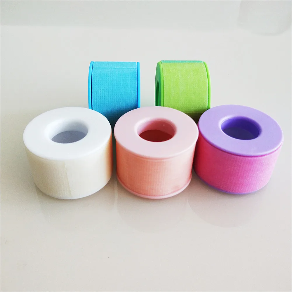 Hot Sale Silicone Gel White Pink Blue Purple Green Sensitive Skin Tape For Eyelash Extension