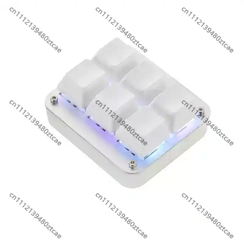 Programmable Mini Macro Keypad Custom Shortcut One Key Password Gaming Designer 6 Keys Keyboard