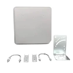 868MHz 915MHZ RFID Flat Antenna Metal Bracket Outdoor Waterproof High Gain 9dBi IoT Ultra High Frequency Directional N Female