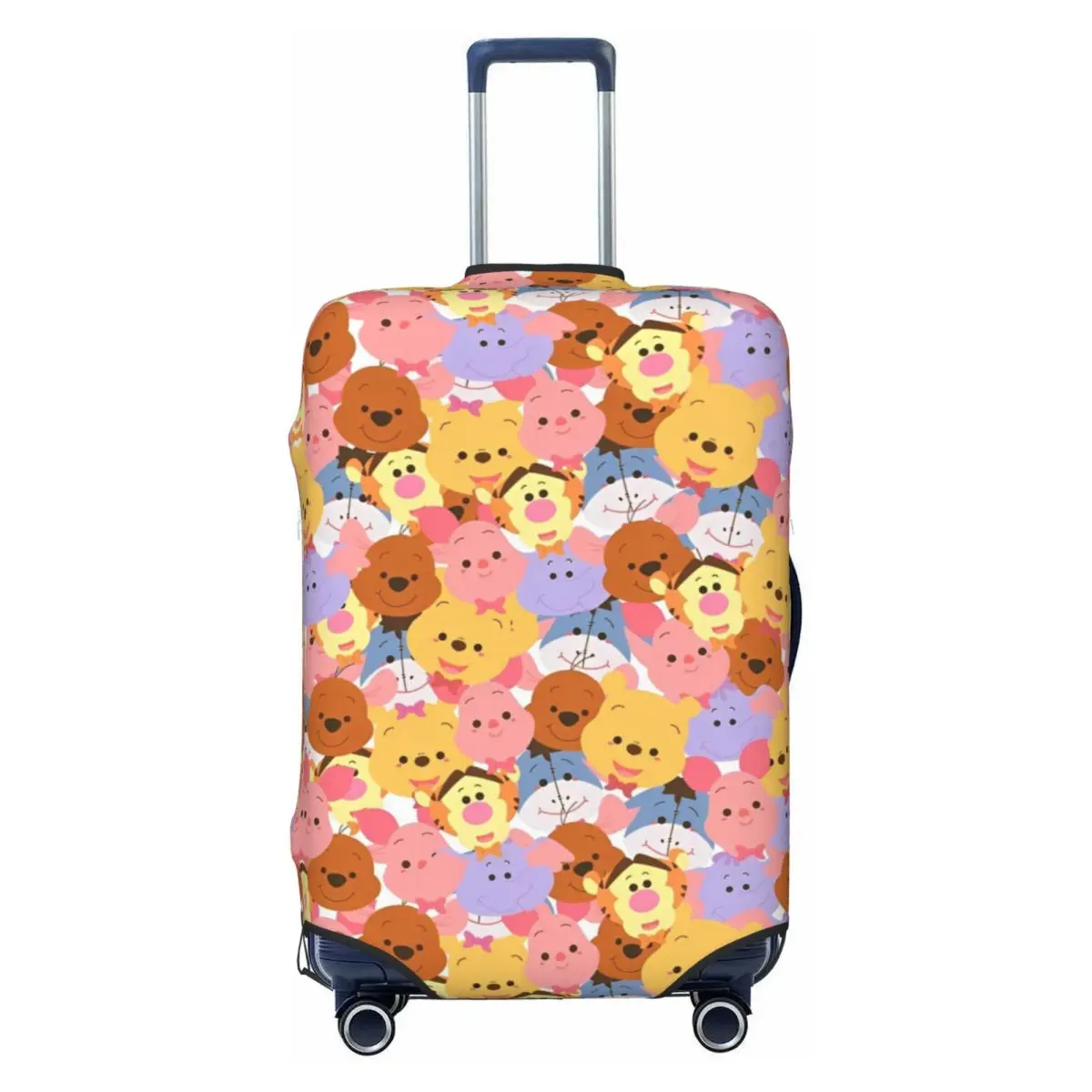 

Anime Cartoon Winnie The Pooh Suitcase Cover Animal Print Holiday Travel Practical Luggage Case Protection