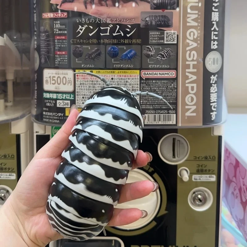 

В наличии: Реалистичная познавательная модель насекомого Bandai Pill Bug / Woodlouse, биоэнциклопедия, коллекционная декоративная модель, игрушка-подарок