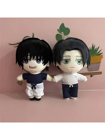 New Gojo Saturo Geto Suguru Jujutsu Kaisen Cosplay Plush Cute Soft Collection Props