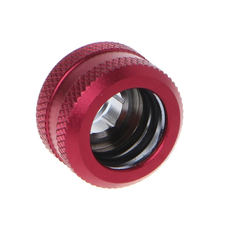 Raccordo a compressione per tubo rigido rigido a serraggio rapido G1/4" da 1 confezione per connettore per rinfresco del PC