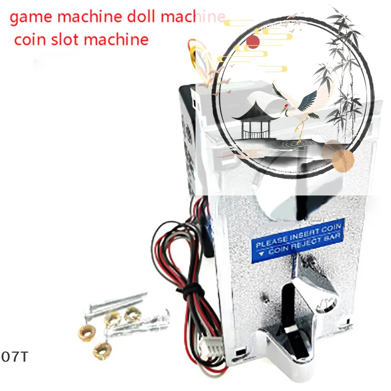 JY-100F Universal coinslot/multicoin Multi Coin Acceptor Electronic Roll Down Coin Acceptor Selector Mechanism Vending Machine