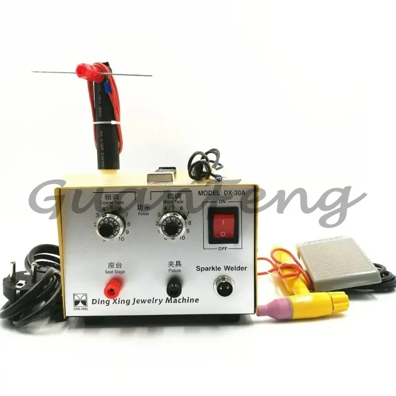 Small Jewelry Spot Welder, 30A, 220V/110V,  Specifically for welding gold and silver necklaces