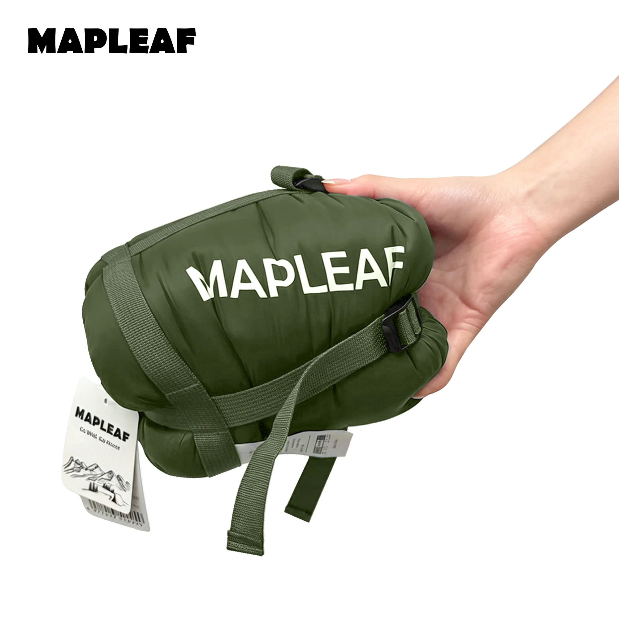 MAPLEAF Splicable Sleeping Bag  Portable Waterproof  Lightweight Compression Sack Sleeping Bag Camp Hiking Sleeping Bag