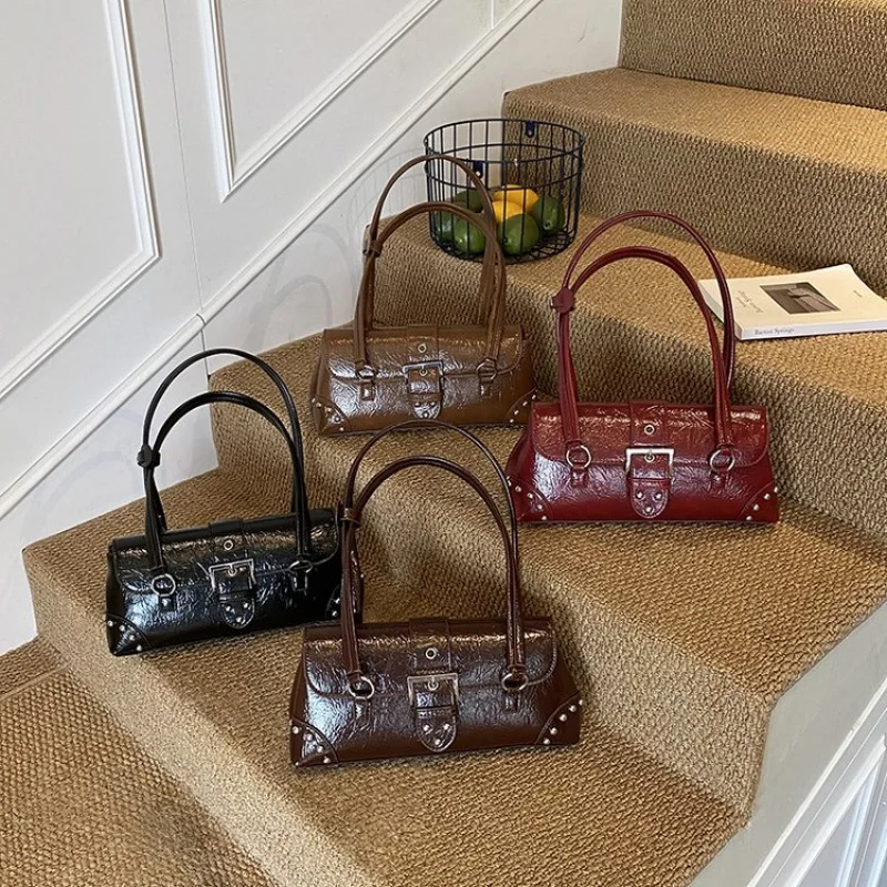 

Women's Tote Bag Made Of Peony-Patterned Leather Boasting Casual Paris Commuter Vintage Lightweight Daily Look​