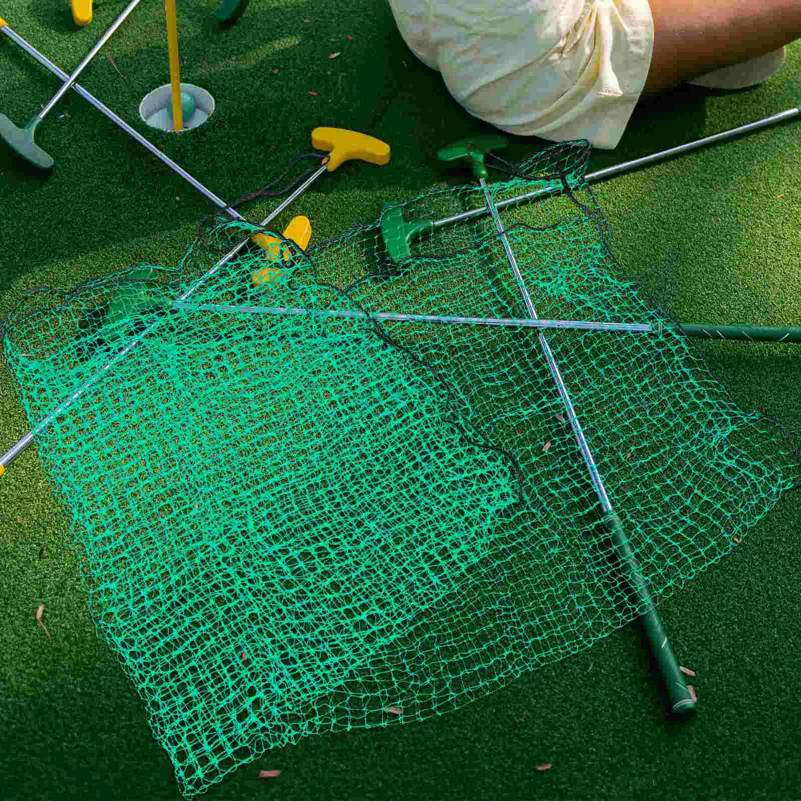 Golf Netting Practice Batting Cage Nets Heavy Duty Sports Hitting Barrier Dark Green