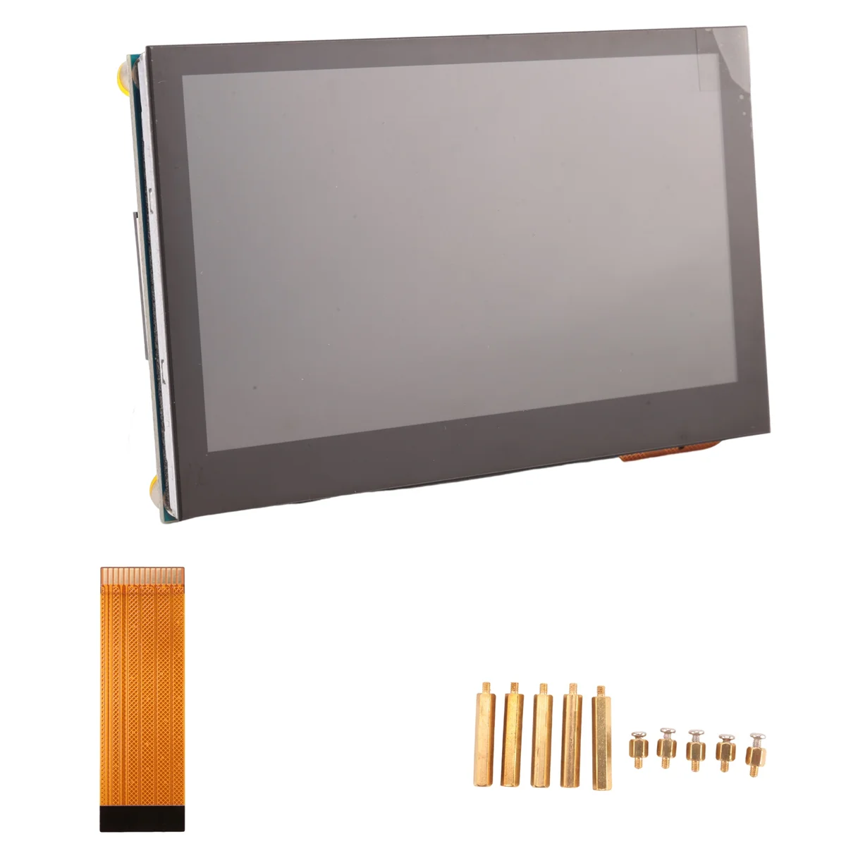 KK-B2-Waveshare 4.3 Inch DSI LCD Display for Raspberry Pi 4B/3B+/3A+/3B/2B/B+/A+ IPS Capacitive Touch Screen Monitor 800X480