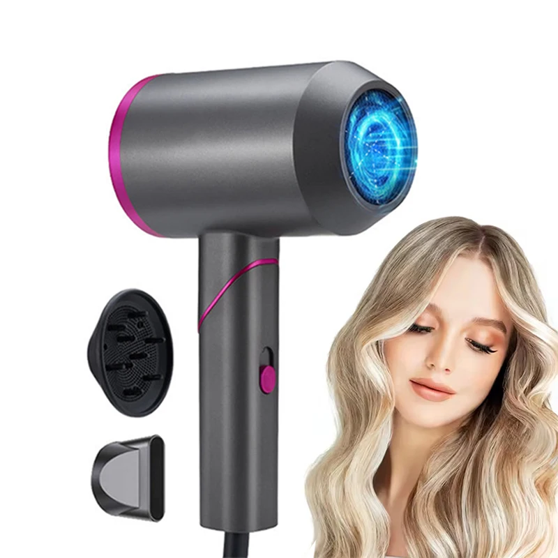 

Wholesale New High Speed Folding Handle Hair Dryer Salon Negative Ion Diffuser Blower Hair Dryer