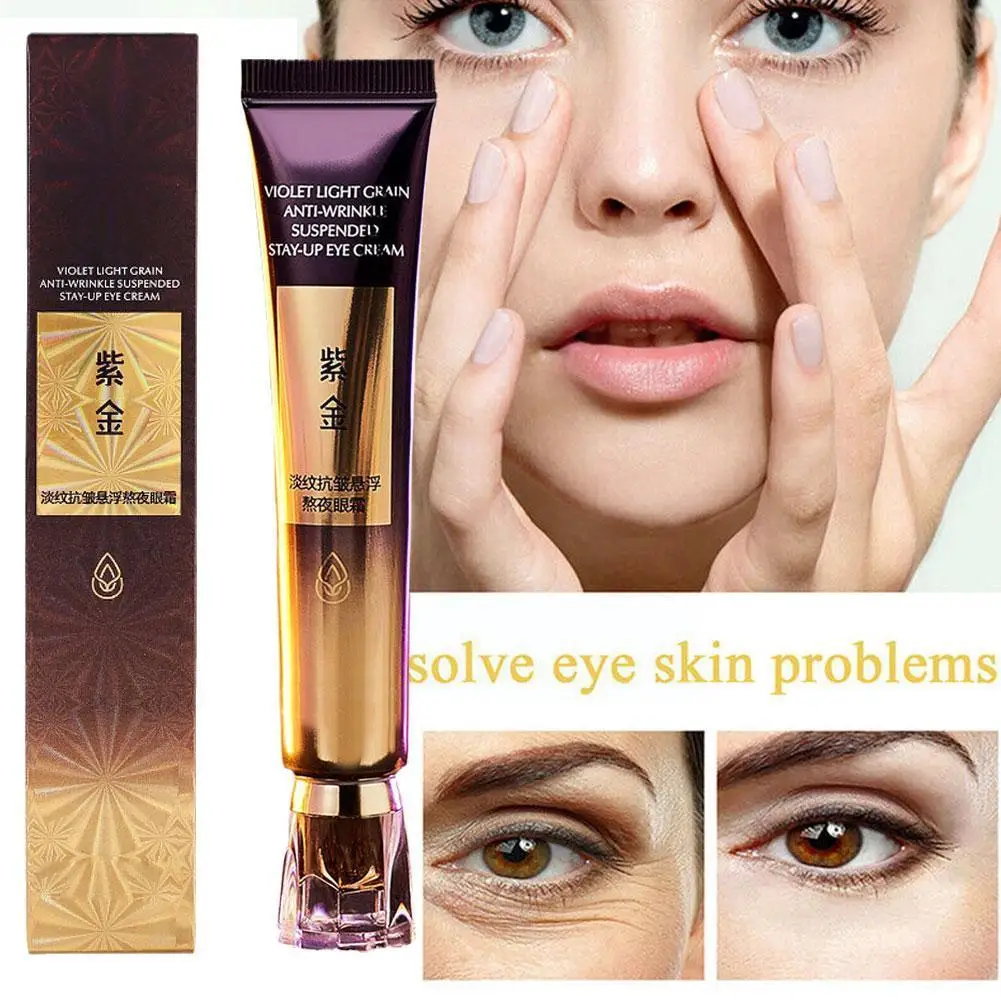 

30g Eye Cream Reduces Under-eye Bags Dark Circles Under Anti-fine Eyes Lines Puffiness Anti-wrinkle Eye Whitening Moisturiz K4s7