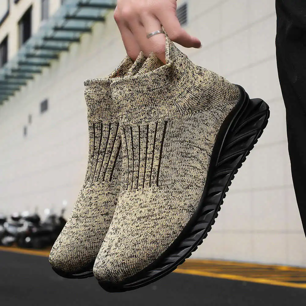 

High-cut Slip Resistant Men High-cut Sneakers Short Boots Shoes Tenisky Sports 2025summer Out Loffers Trainers Loafer'lar