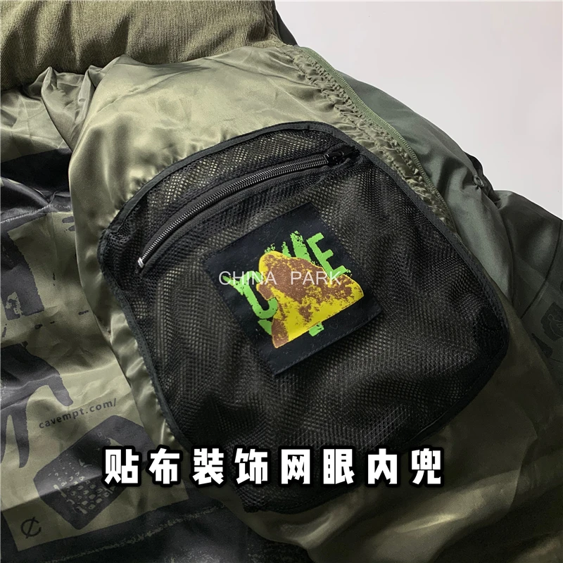 2022FW CAV EMPT CE Cavempt PUFFER JACK Parkas Men Women 1:1 Best Quality Down Jacket CAVEMPT Coats Outerwear Clothes