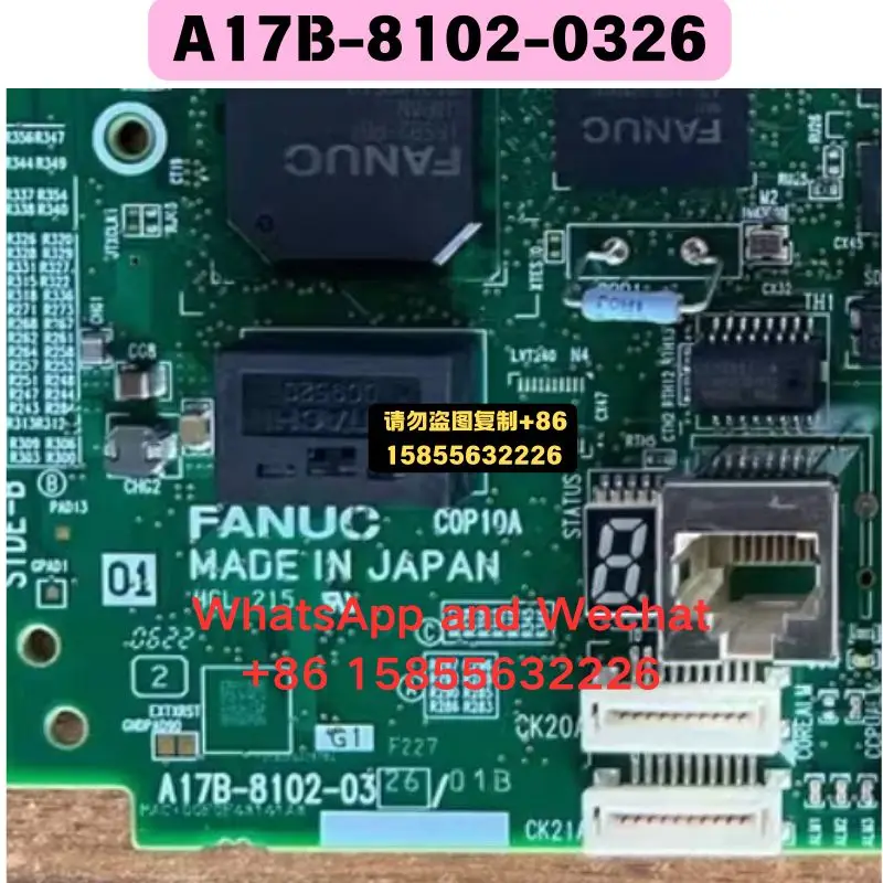 Used OEM disassembled parts A17B-8102-0326 System board Functional test OK Quick delivery