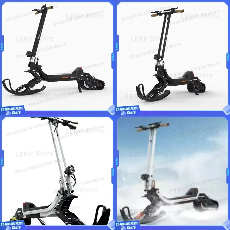 New Electric Snowmobile 3 in 1 Version with Three DIY Modes Switch Freely for Winter Outdoor Fun Toy Gift Kids Adults Ride on