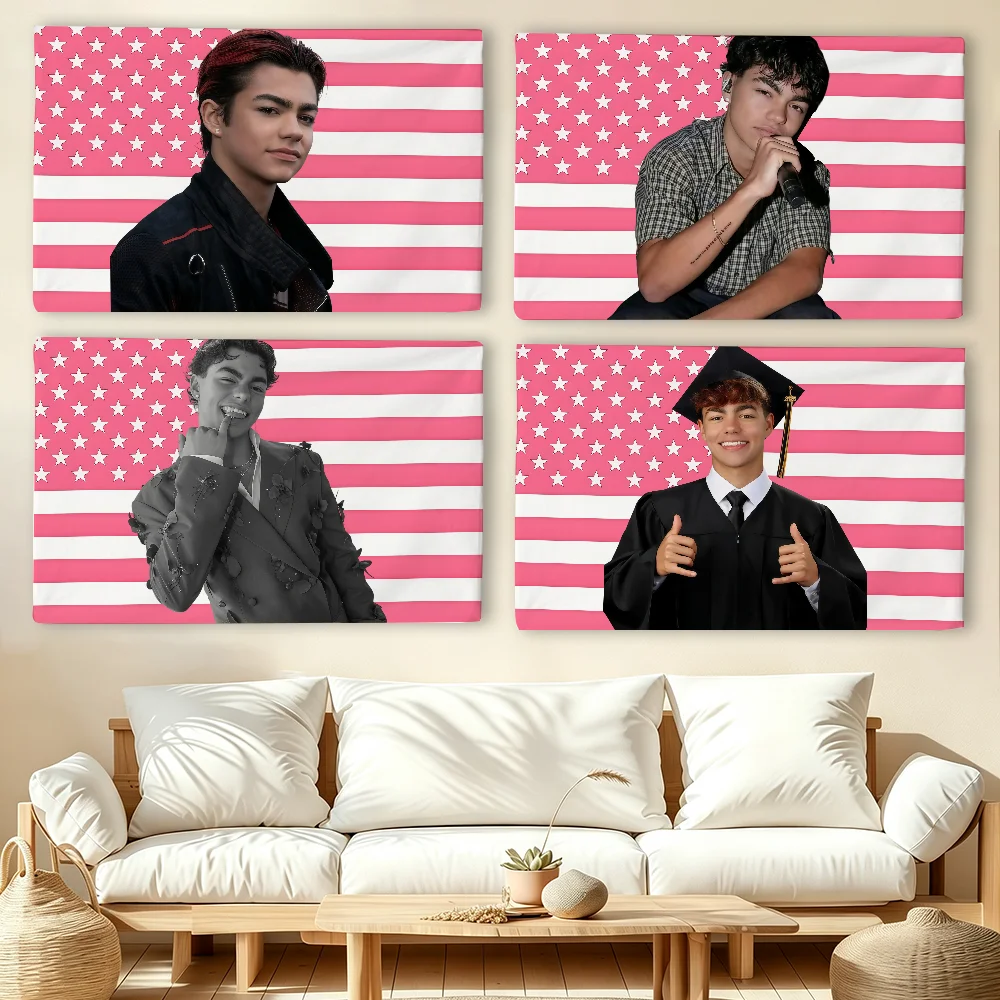 American actor M-Malachi B-Barton flag For Living Room Home Dorm Decor Wall Outdoor Camping Party Banner Gifts