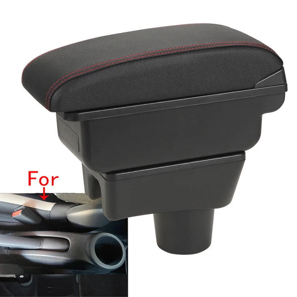 Car Armrest For Toyota Aygo X Armrest Box For Citroen C1 Peugeot 108 Retrofit parts Storage Box Car Accessories 2017 2018 2019