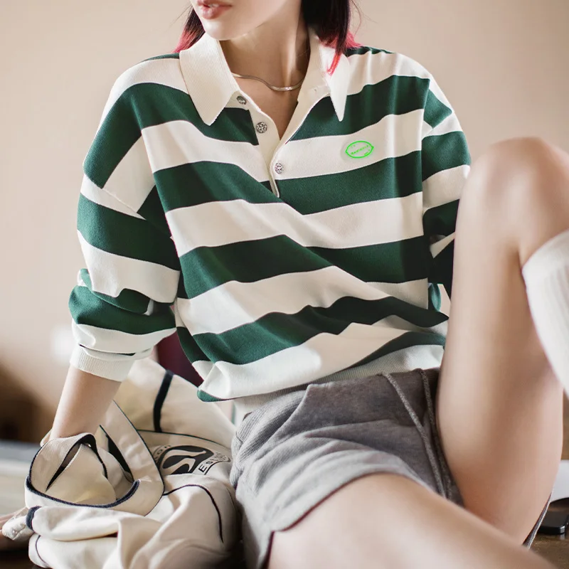 Thumbnail 2 - #7 Latest Classic Striped T-Shirts Offers