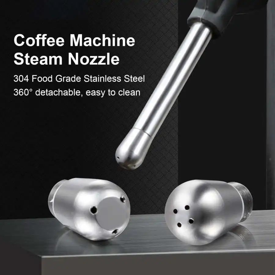 Coffee Machine Steam Nozzle 304 Stainless Steel Multiple Holes Tip Replacement for EXPOBAR Coffee Maker Part Accessories